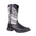 Durango Rebel Men's Western 12" Pull - on Work Boots Ddb0125 In Black Charcoal Grey - TLW Shoes