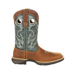 Durango Rebel Men's Western 12" Pull - on Work Boots Ddb0131 In Saddlehorn And Clover - TLW Shoes