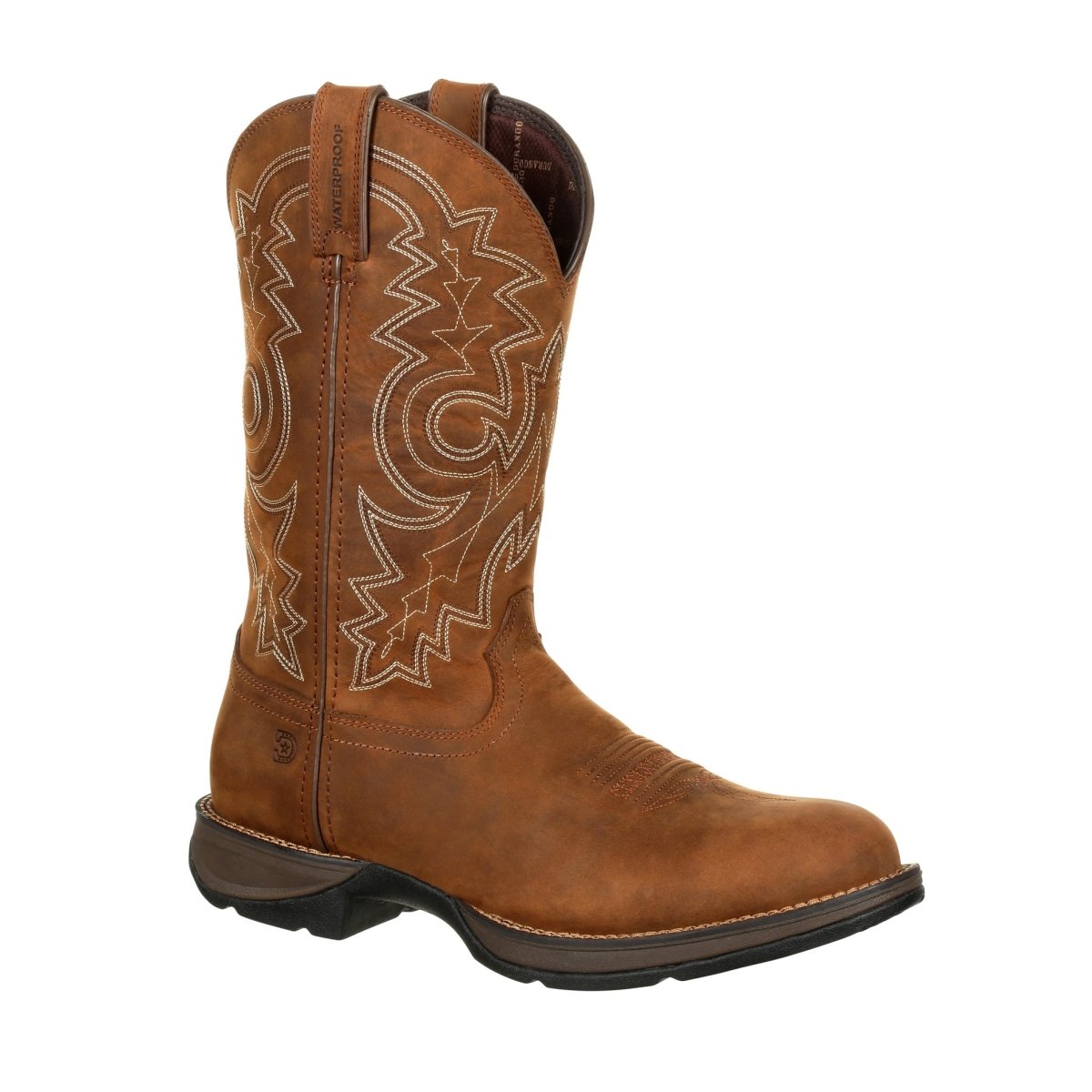 Durango Rebel Men's Waterproof Western Boots Ddb0163 In Coyote Brown - TLW Shoes