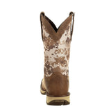 Durango Rebel Men's Desert Camo Pull - on Western Work Boots Ddb0166 In Brown - TLW Shoes