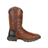 Durango Maverick Xp Men's Steel Toe Ventilated Pull - On Work Boots Ddb0175 In Tobacco - TLW Shoes