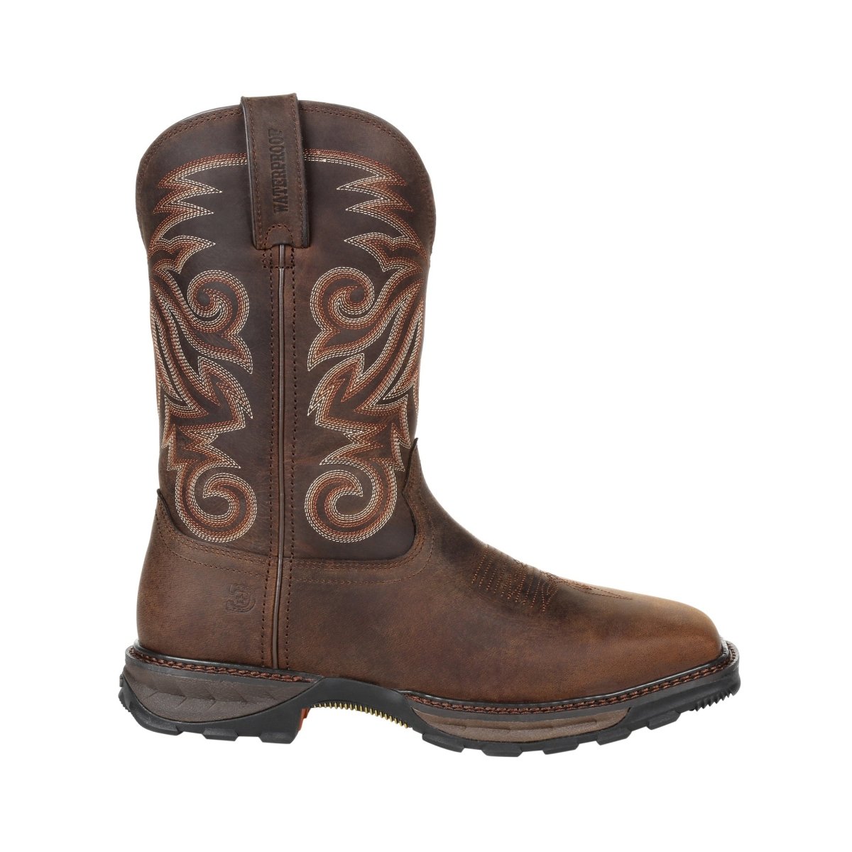 Durango Maverick Xp Men's Steel Toe Waterproof Western Work Boots Ddb0206 In Burly Brown - TLW Shoes