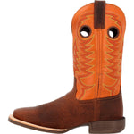 Durango Rebel Pro Men's Pull - on Western Work Boots Ddb0230 In Brown And Orange - TLW Shoes