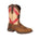 Durango Rebel Men's Western 11" Pull - on Work Boots Ddb0233 In Saddle Brown And Florida Flag - TLW Shoes