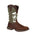 Durango Rebel Men's Western 12" Pull - on Work Boots Ddb0313 In Brown And Army Green - TLW Shoes