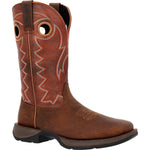 Durango Rebel Men's Western 12" Pull - on Work Boots Ddb0327 In Cimarron Brown - TLW Shoes