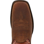 Durango Rebel Men's Western 12" Pull - on Work Boots Ddb0327 In Cimarron Brown - TLW Shoes