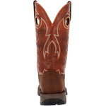 Durango Rebel Men's Western 12" Pull - on Work Boots Ddb0327 In Cimarron Brown - TLW Shoes