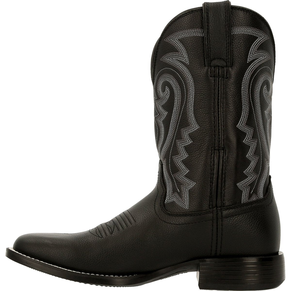 Durango Westward Men's 11” Western Pull - on Work Boots Ddb0340 In Black Onyx - TLW Shoes