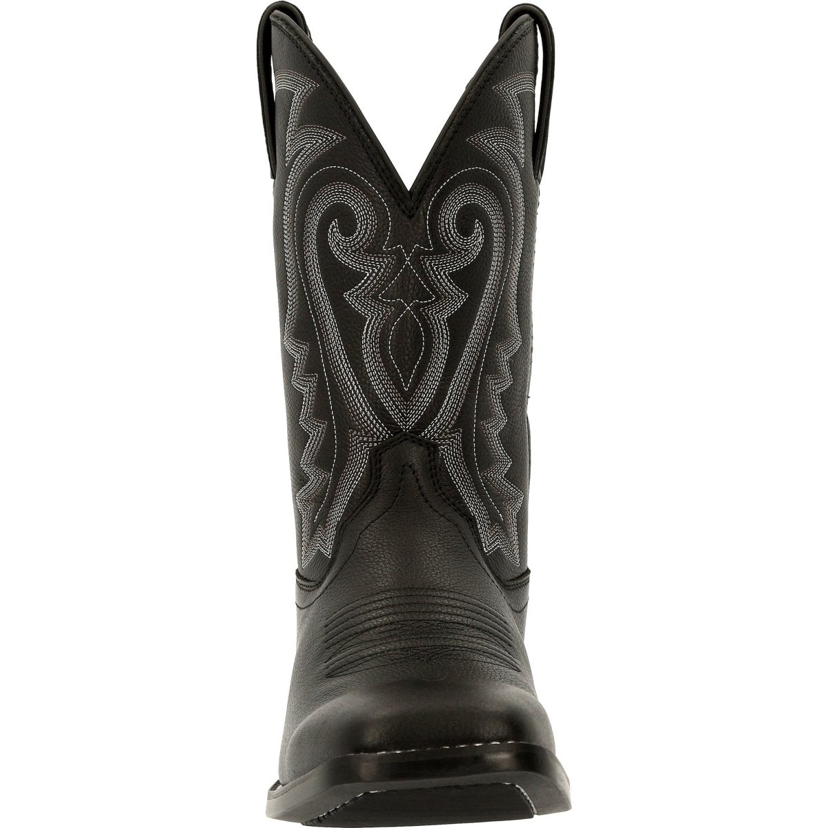 Durango Westward Men's 11” Western Pull - on Work Boots Ddb0340 In Black Onyx - TLW Shoes