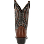 Durango Westward Men's 11” Western Pull - on Work Boots Ddb0351 In Dark Chestnut Black Onyx - TLW Shoes