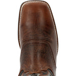 Durango Westward Men's 11” Western Pull - on Work Boots Ddb0351 In Dark Chestnut Black Onyx - TLW Shoes