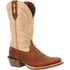 Durango Rebel Pro Men's Western 12" Pull - on Work Boots Ddb0355 In Golden Brown & Bone - TLW Shoes