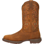 Durango Rebel Men's Western 12" Pull - on Work Boots Ddb0428 Ddb0361 In Russet - TLW Shoes