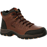 Durango Renegade Xp 5" Dark Earth Waterproof Hiker Men's Boots Ddb0364 In Matte Black Pirarucu - TLW Shoes