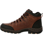 Durango Renegade Xp 5" Dark Earth Waterproof Hiker Men's Boots Ddb0364 In Matte Black Pirarucu - TLW Shoes