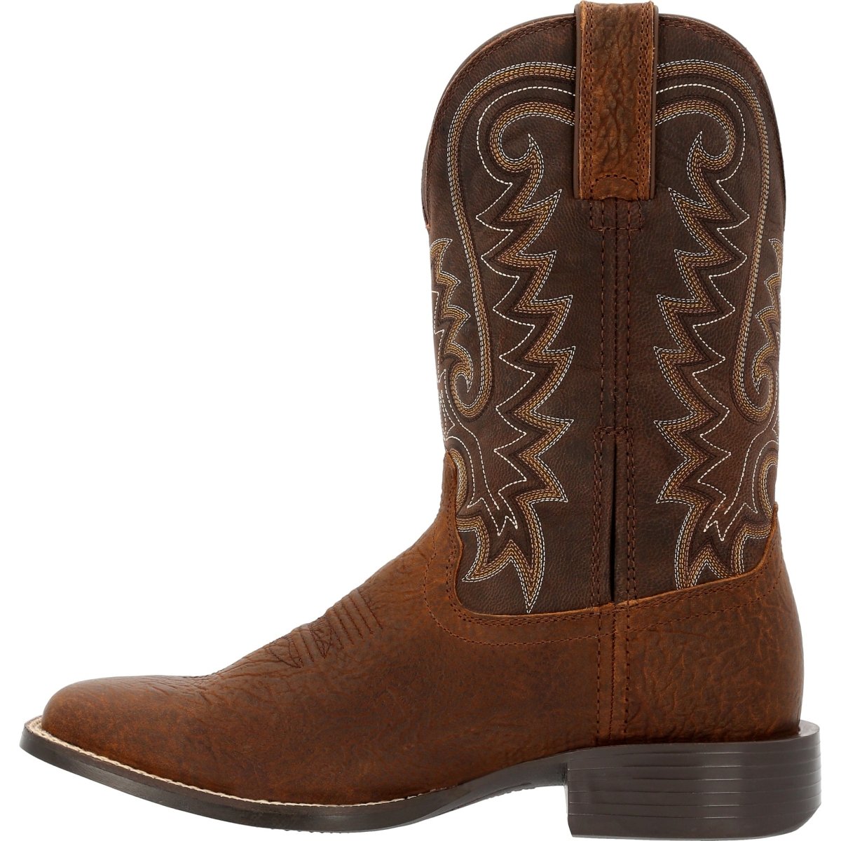 Durango Westward Men's 11” Western Pull - on Work Boots Ddb0379 In Bay Brown - TLW Shoes