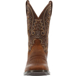 Durango Westward Men's 11” Western Pull - on Work Boots Ddb0379 In Bay Brown - TLW Shoes