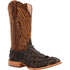 Durango Durango Premium Exotics Men's Western Boots Ddb0380 In Dark Brown Pirarucu - TLW Shoes