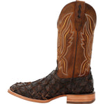 Durango Durango Premium Exotics Men's Western Boots Ddb0380 In Dark Brown Pirarucu - TLW Shoes