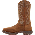 Durango Rebel Work Men's Steel Toe Waterproof Western Boots Ddb0389 In Saddle Brown - TLW Shoes