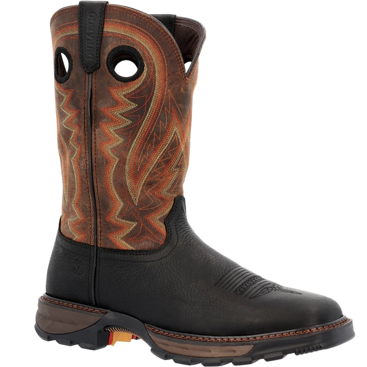 Durango Maverick Xp Men's Western Work Boots Ddb0402 In Onyx And Dark Bay - TLW Shoes