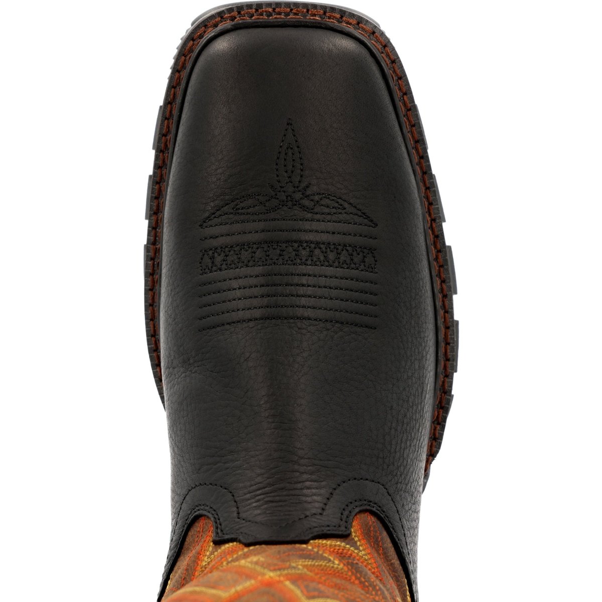 Durango Maverick Xp Men's Western Work Boots Ddb0402 In Onyx And Dark Bay - TLW Shoes