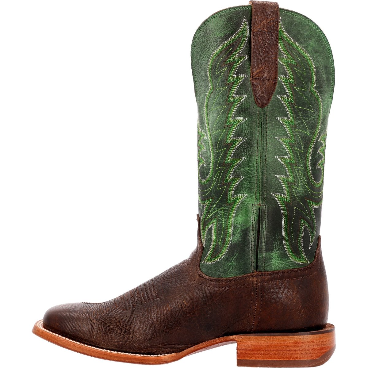 Durango Arena Pro Men's 13" Western Boot Ddb0412 In Hickory and Shamrock Green - TLW Shoes