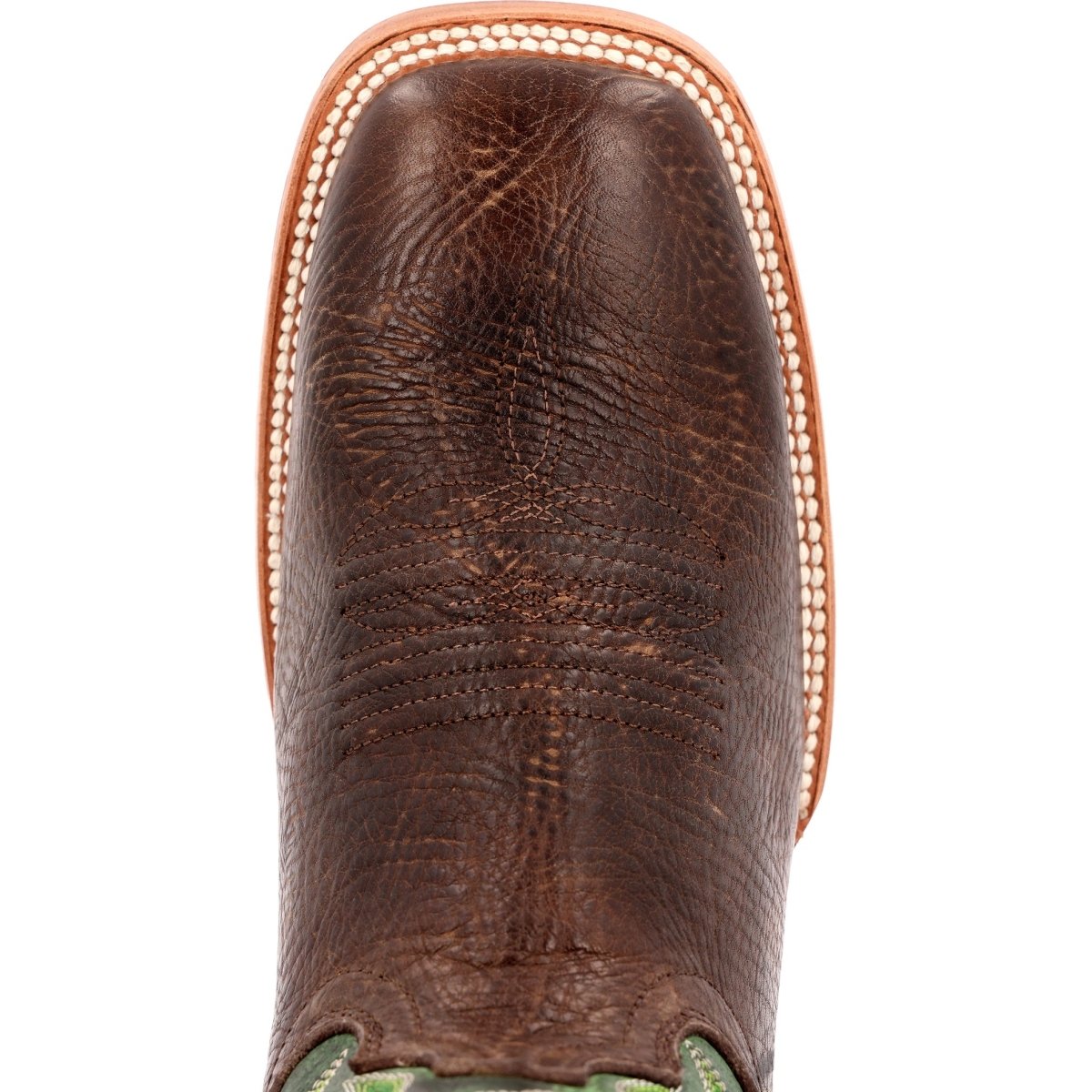 Durango Arena Pro Men's 13" Western Boot Ddb0412 In Hickory and Shamrock Green - TLW Shoes