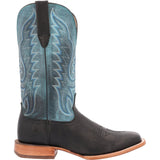 Durango Arena Pro Men's 13" Western Boots Ddb0413 In Black and Blue Lagoon - TLW Shoes