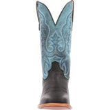 Durango Arena Pro Men's 13" Western Boots Ddb0413 In Black and Blue Lagoon - TLW Shoes