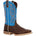 Durango Rebel Pro Men's Pull - on Western Work Boots Ddb0421 In Bay Brown And Brilliant Blue - TLW Shoes