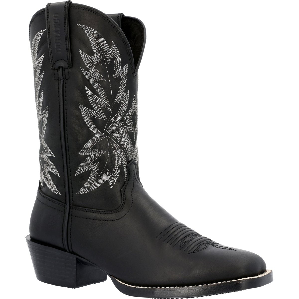 Durango Westward Men's 11” Western Pull - on Work Boots Ddb0423 In Black Onyx - TLW Shoes