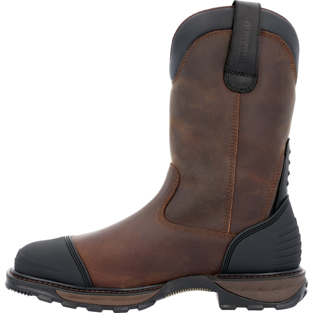 Durango Maverick Xp Men's Steel Toe Waterproof Western Work Boots Ddb0424 In Grizzly Brown - TLW Shoes