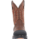 Durango Maverick Xp Men's 11” Steel Toe Waterproof Western Work Boots Ddb0425 In Burlywood - TLW Shoes