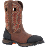 Durango Maverick Xp Men's 11” Steel Toe Waterproof Western Work Boots Ddb0425 In Burlywood - TLW Shoes