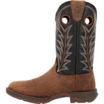 Durango Rebel Men's Western 12" Pull - on Work Boots Ddb0428 In Oak Bark And Midnight - TLW Shoes