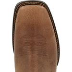 Durango Red Dirt Rebel Men's Square - Toe Western Boots Ddb0460 In Old Town Brown And Tan - TLW Shoes