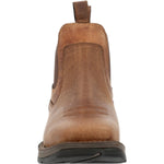 Durango Red Dirt Rebel Men's Square - Toe Western Boots Ddb0460 In Old Town Brown And Tan - TLW Shoes