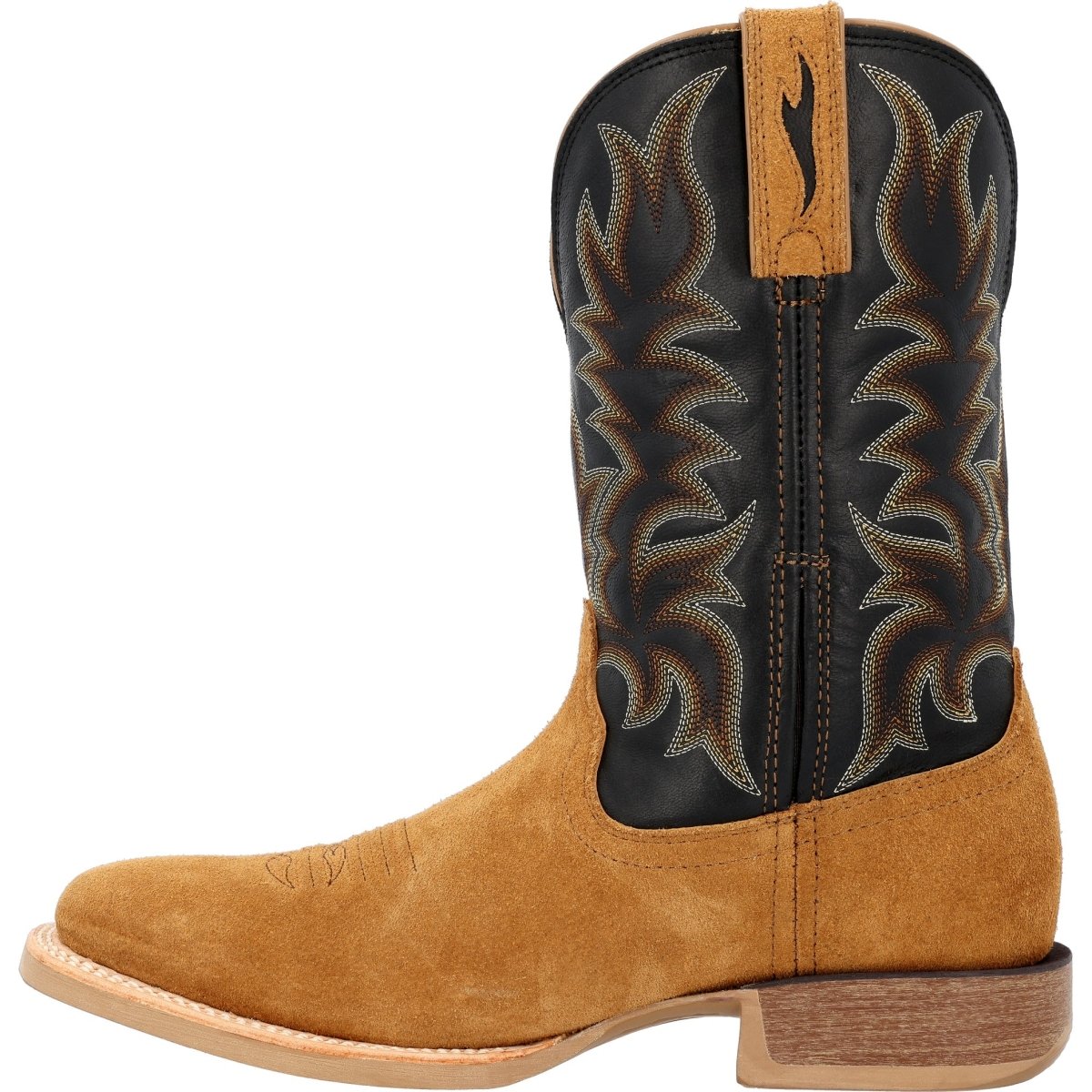 Durango Rebel Men's Western 11" Work Boots Ddb0462 In Harvest Wheat And Black - TLW Shoes