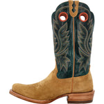 Durango PRCA Collection Men's 13" Western Boots Ddb0465 In Goldenrod And Deep Teal - TLW Shoes