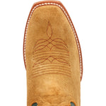 Durango PRCA Collection Men's 13" Western Boots Ddb0465 In Goldenrod And Deep Teal - TLW Shoes