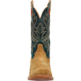 Durango PRCA Collection Men's 13" Western Boots Ddb0465 In Goldenrod And Deep Teal - TLW Shoes