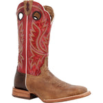 Durango PRCA Collection Men's Bison Western Boots Ddb0468 In Sand Tobacco And Cayenne - TLW Shoes