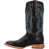 Durango PRCA Collection Men's Full - Quill Ostrich Western Boots Ddb0469 In Midnight - TLW Shoes