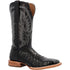 Durango PRCA Collection Caiman Belly Men's Western Boots Ddb0470 In Black Stallion - TLW Shoes