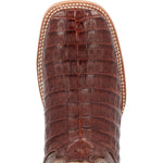 Durango Prca Collection Caiman Belly Men's Western Boots Ddb0471 In Cognac And Cigar - TLW Shoes