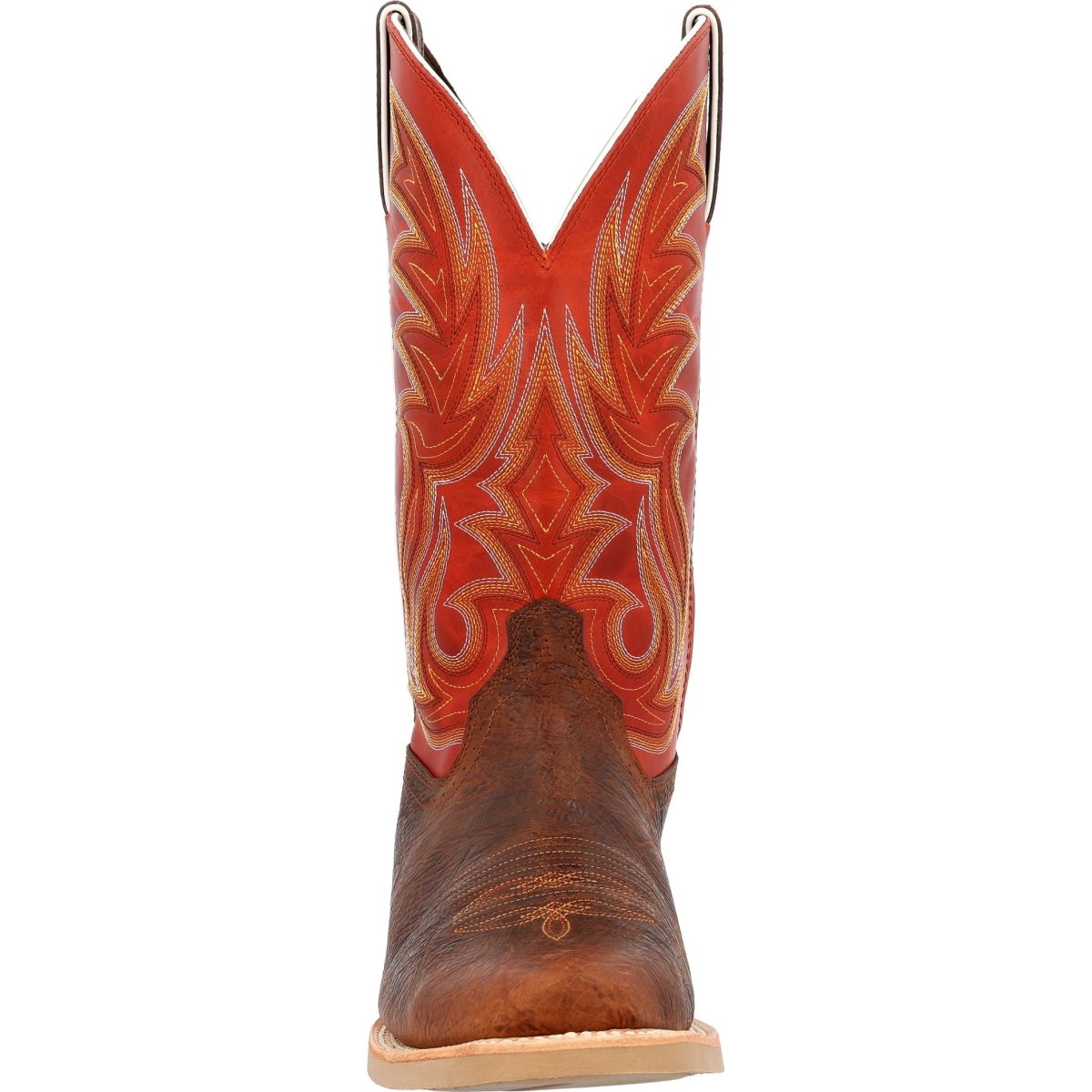 Durango Rebel Pro Men's Western Boots Ddb0476 In Cognac Crunch And Rusty Red - TLW Shoes