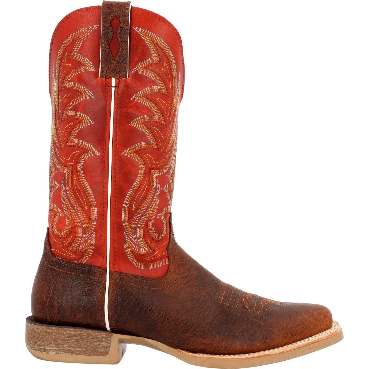 Durango Rebel Pro Men's Western Boots Ddb0476 In Cognac Crunch And Rusty Red - TLW Shoes