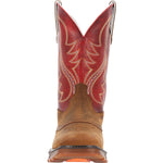 Durango Maverick Xp Men's Ventilated with InsulKul™ Work Boots Ddb0479 In Briar Brown And Crimson Red - TLW Shoes